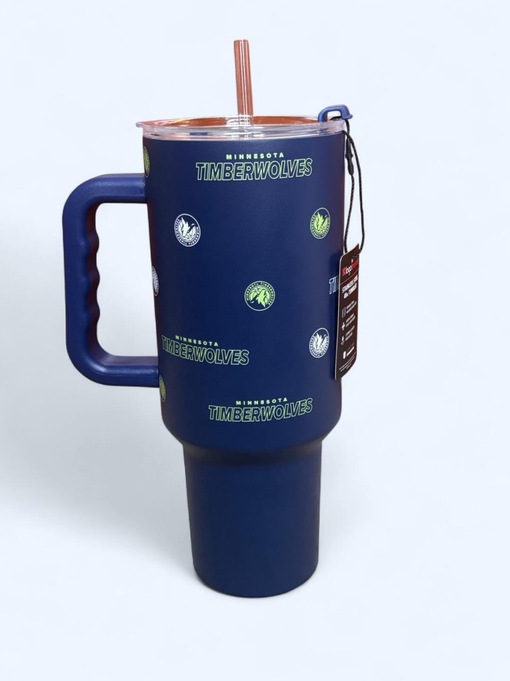 Timberwolves Stainless Steel 40oz Tumbler